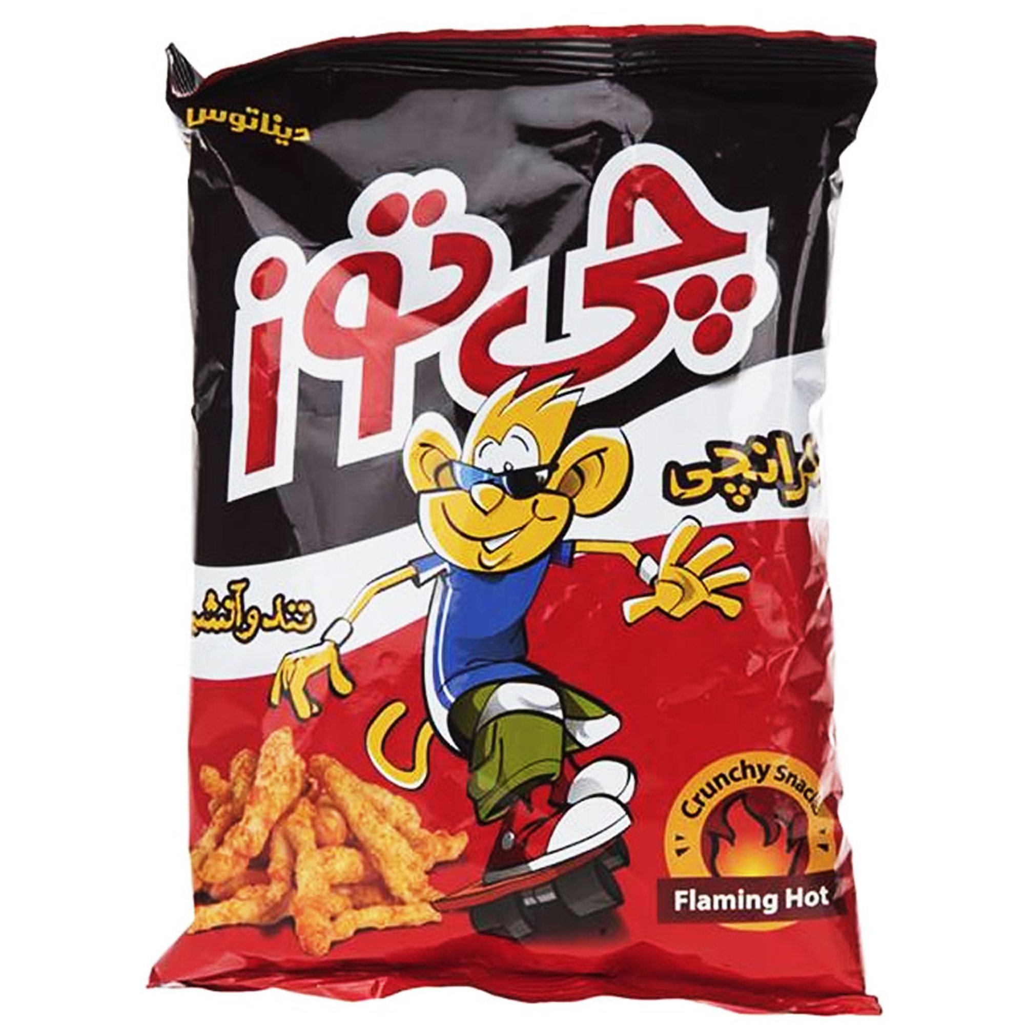 اسنک کرانچی تند و اتشین چی توز ۹۰ گرمی